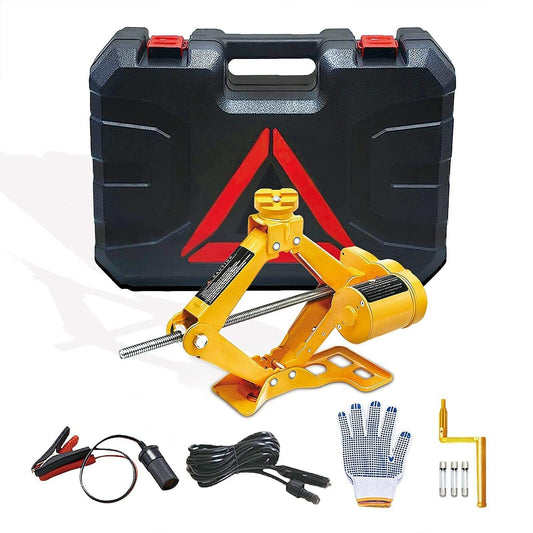 Electric Car Jack 2 Ton 12V Electric Scissor Jack with Storage Box for Car SU...