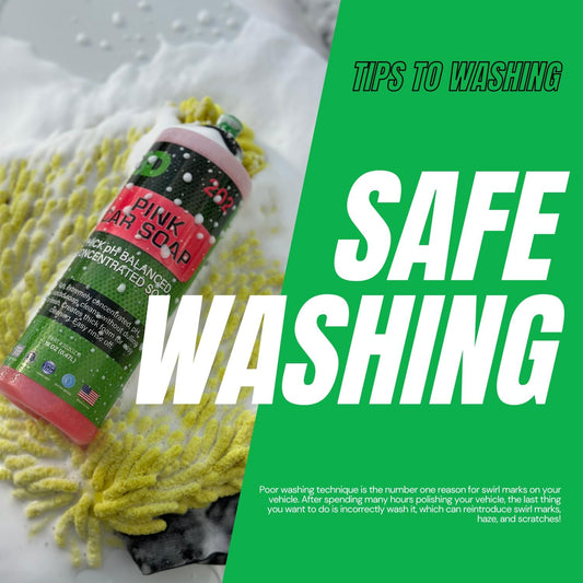 3D Pink Car Wash Soap (1 Gallon) - Ph Balanced, Easy Rinse, Scratch Free Car Soap