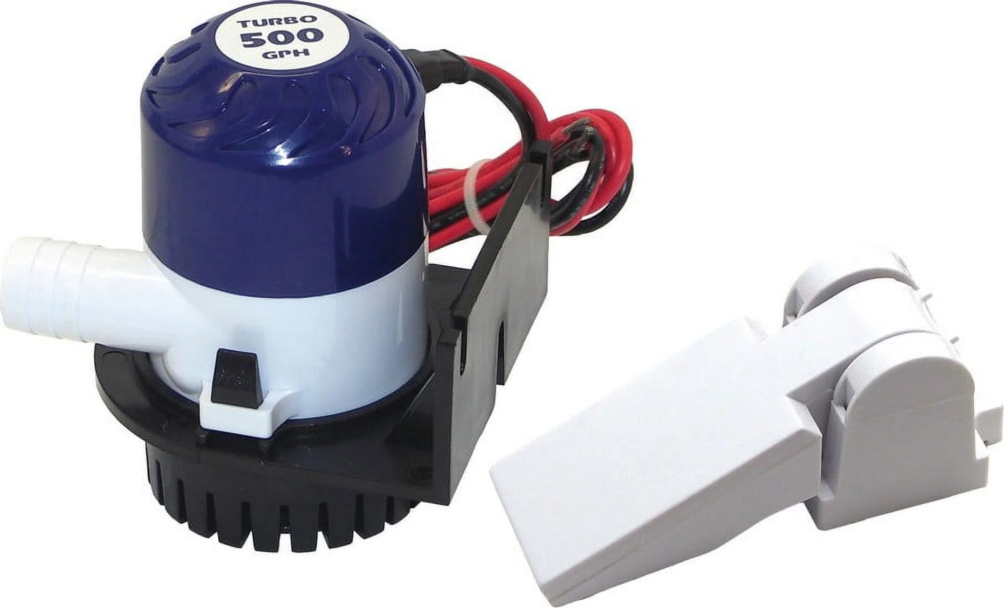 Bilge Pump with Auto-Float Switch 600 GPH 3/4 In.