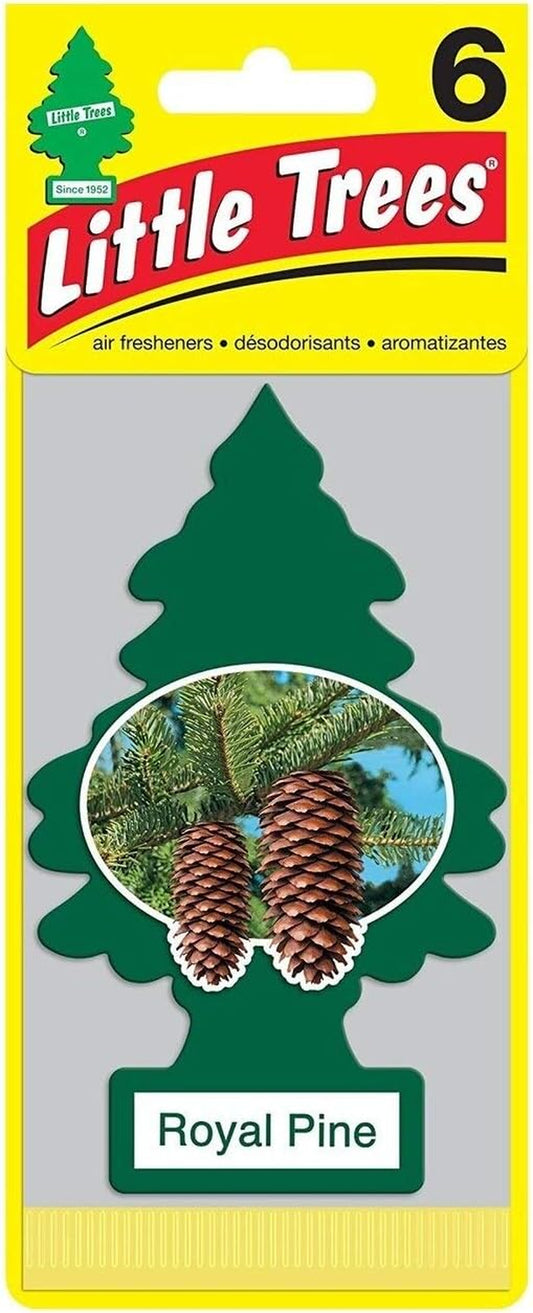 Little Trees U6P-60101 Air Freshner (Royal Pine Pk6)