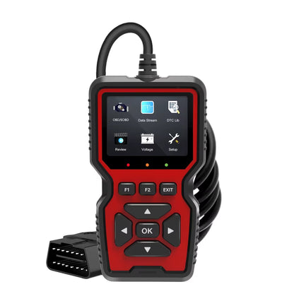 V519 OBD2 Scanner Live Data Professional Mechanic Diagnostic Code Reader Tool Clear Fault Code Reader Automotive Scanner