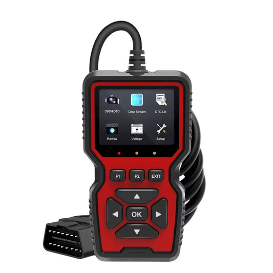 V519 OBD2 Scanner Live Data Professional Mechanic Diagnostic Code Reader Tool Clear Fault Code Reader Automotive Scanner