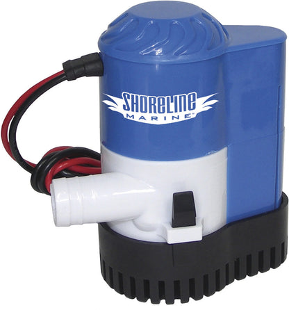 Bilge Pump with Auto-Float Switch 600 GPH 3/4 In.