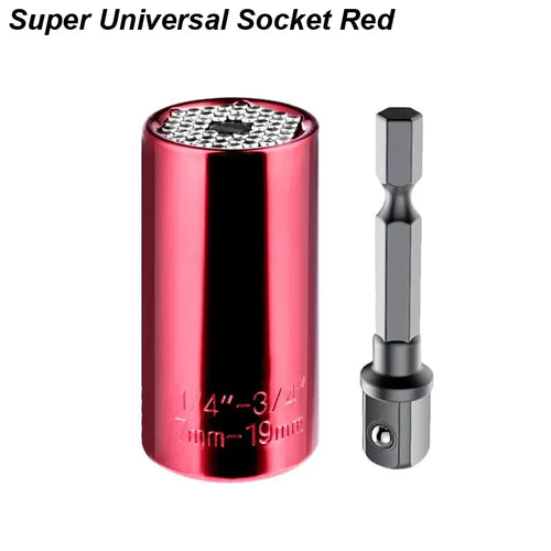 Universal Socket Wrench Torque Head Set Ratchet Super Sleeve Gadget