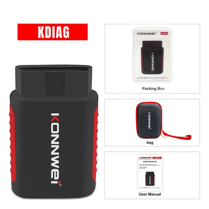 2024 KONNWEI KDIAG Full System Auto Scanner Reset SAS EPB Service ECU