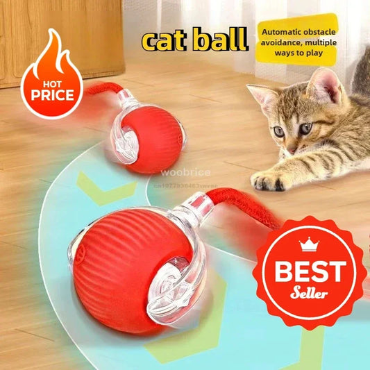 Cat Toys Interactive Ball Cat Accessories Interactive Cat Ball Kitten