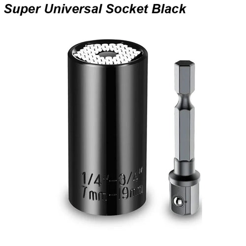 Universal Socket Wrench Torque Head Set Ratchet Super Sleeve Gadget