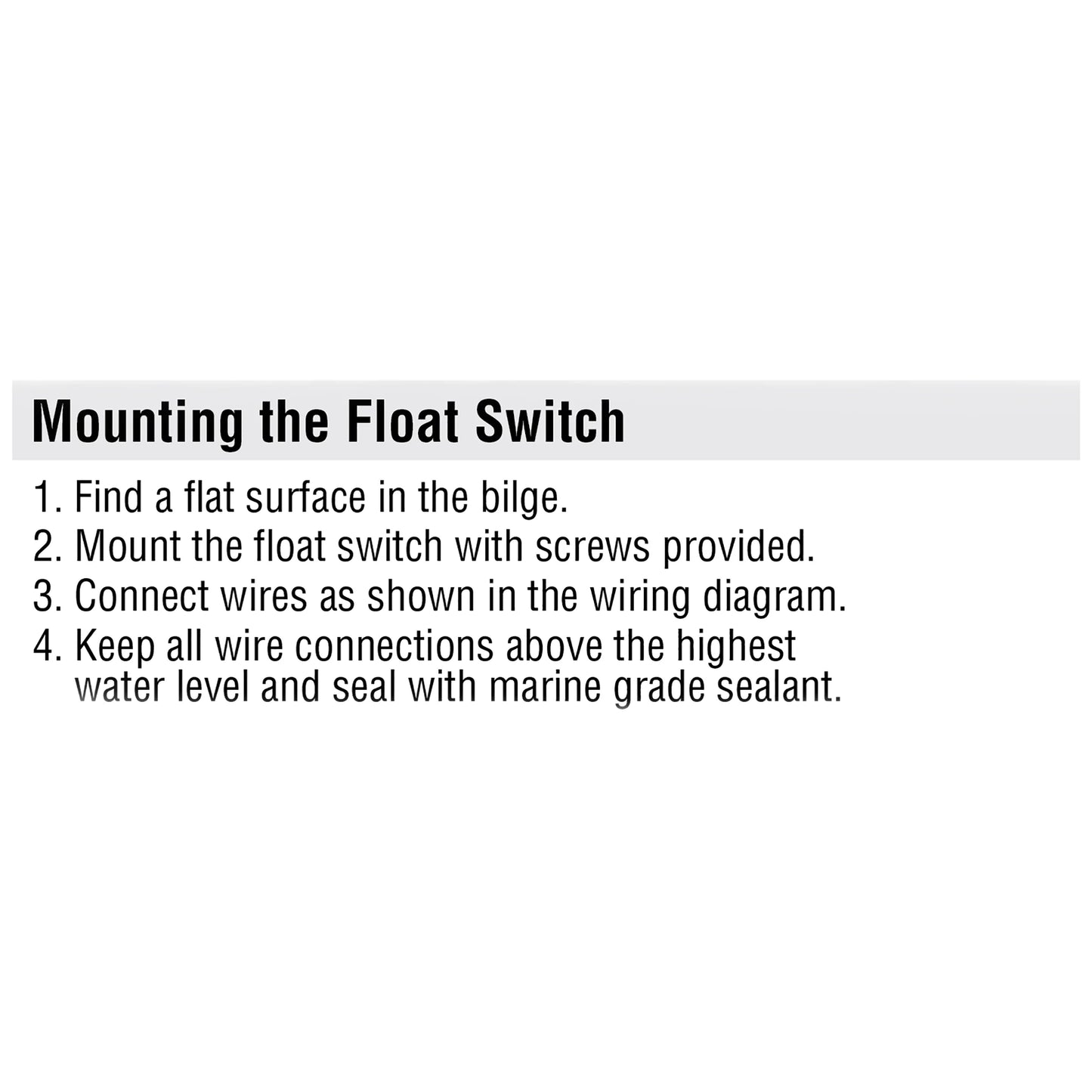 Bilge Pump with Auto-Float Switch 600 GPH 3/4 In.