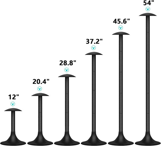 Icover Adjustable Pontoon Support System - Compatible with V Hull, Jon, Pontoon Boats